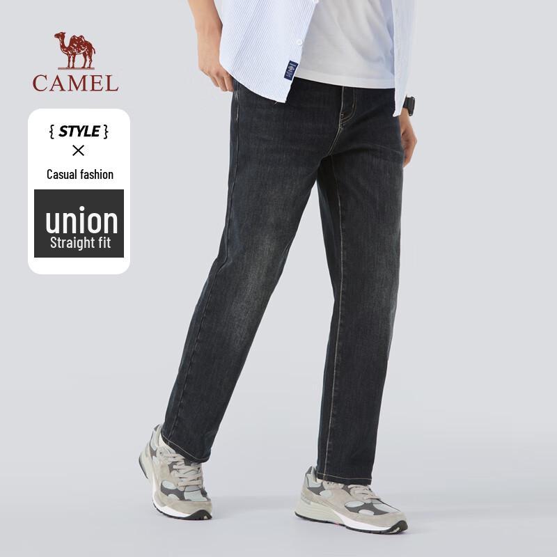 

Camel Мужские зимние плюшевые джинсы прямого кроя 38