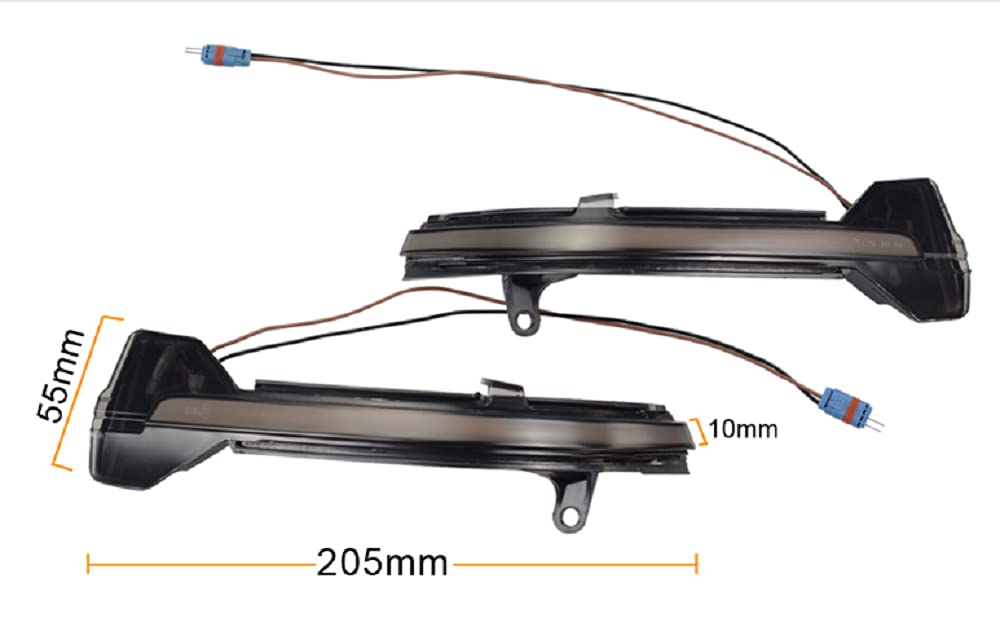 BMW LED Rearview Mirror Lamp Side Marker Sequential Turn Signal Flowing Type Dynamic High