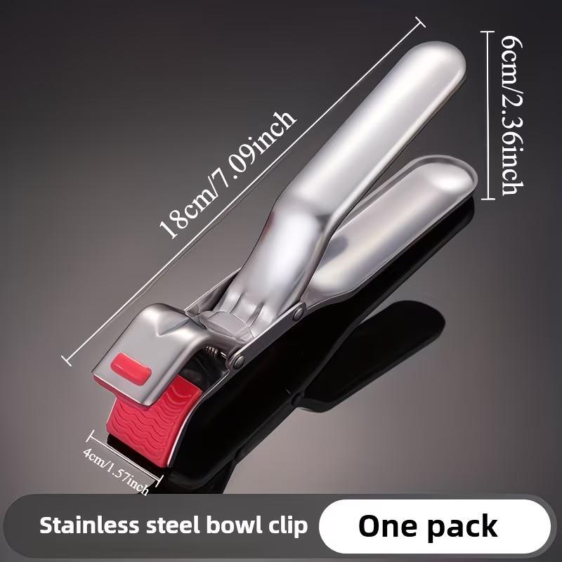 Hot Plate Gripper, Anti Scald Plates Grippers, Hot Bowl Dish Plate Gripper Clips Suitable for Family Chef, Kitchen Enthusiast