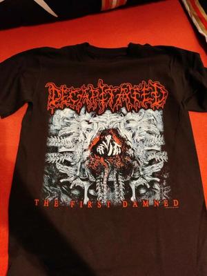 Decapitated The First Damned T-Shirt Short Sleeve Black Cotton S To 2345XL Unisex T-Shirt