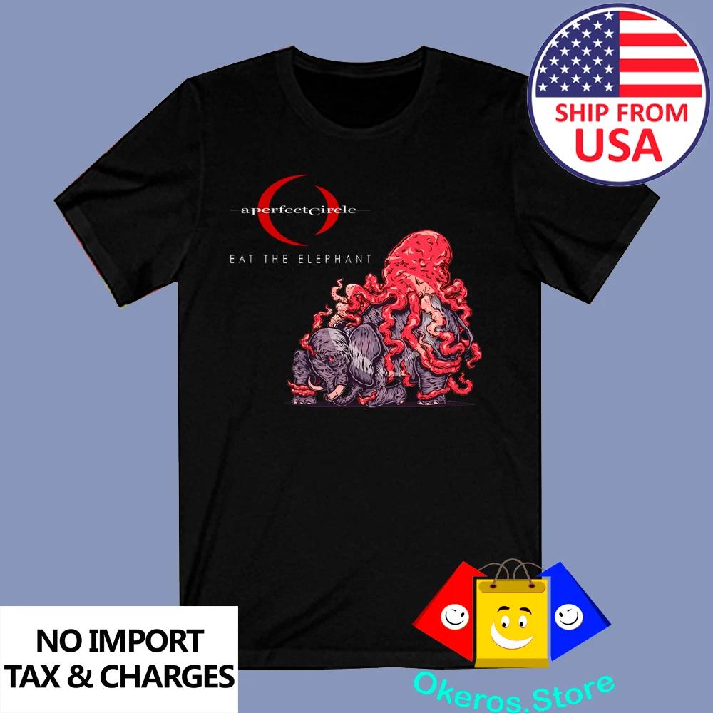 A Perfect Circle Eat The Elephant Men s Black Size S to 3XL 2XL