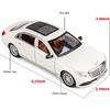 Zliatina autíčka Benz E300 v mierke 1/24 Tlakovo odlievaný model auta so sťahovacím zariadením so svetlom a zvukom Autíčka pre dospelých Chlapci Dievčatá Darčeková hračka