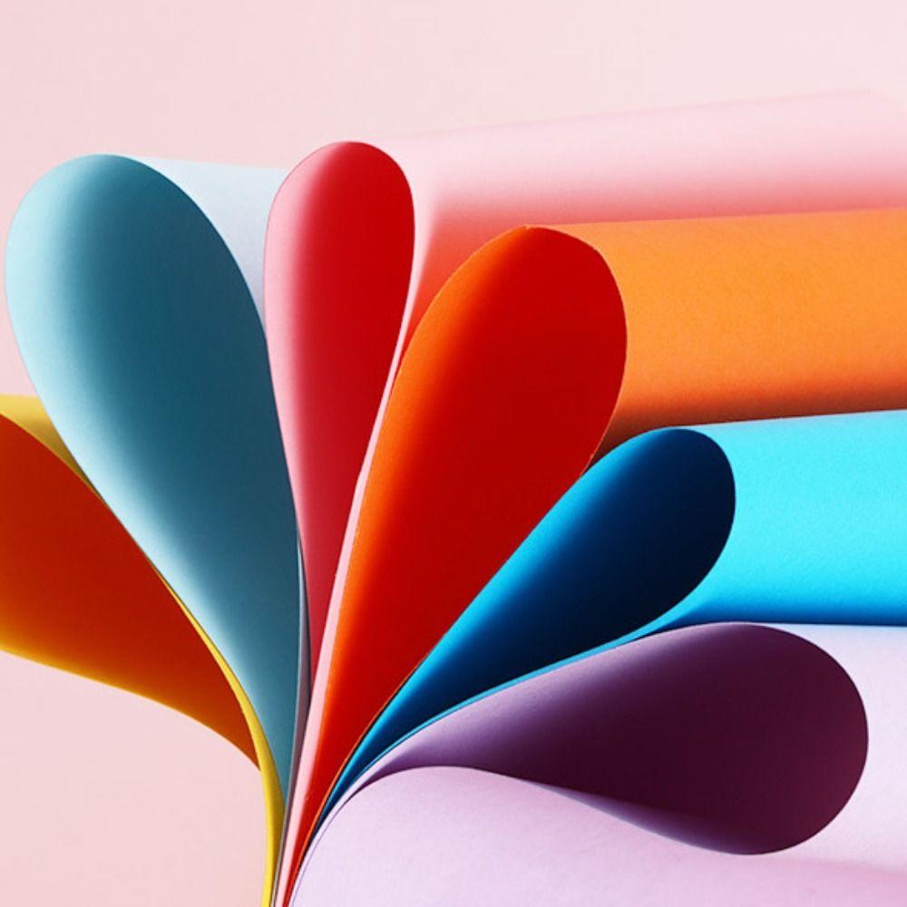 50 listů A4 Ručně vyráběné origami 10 barev Origami Ruční papír Dívčí hračky