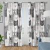 2pc Cat print curtains   polyester fabric   machine washable   suitable for bedroom and living room decoration