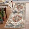 VIKAMA Vintage Bohemian Runner Rug Crystal Velvet Entrance Hallway Runner Laundry Room Bedroom Floor Mat Home Decor