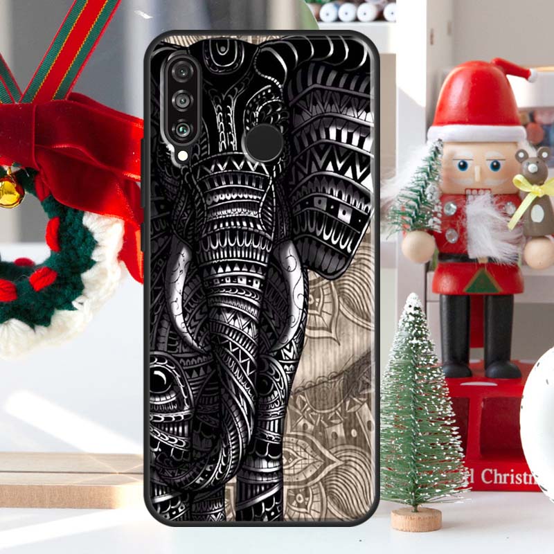 

Elephant Floral Tribal For Huawei Nova Y73 Y60 Y70 Y90 Y72 Y61 Y91 7i 8i 11i 12i 12s 9 10 SE P20 P30 P40 Lite Case Huawei Nova Y91