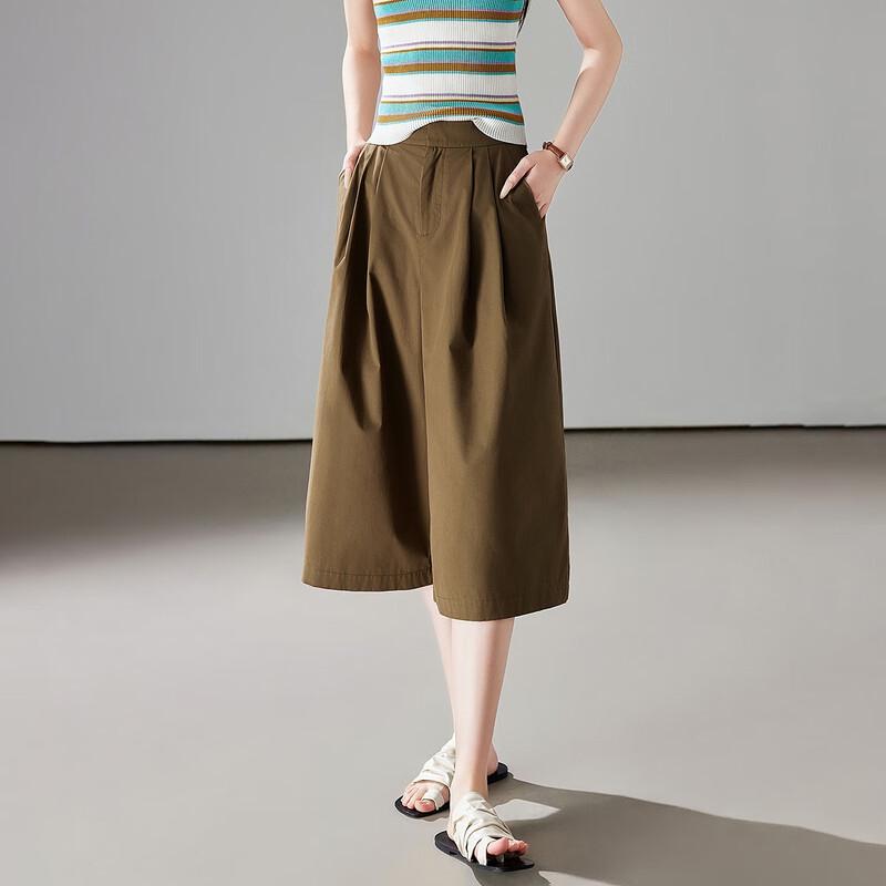 Demana Women's Summer Commuter Skirt Culottes