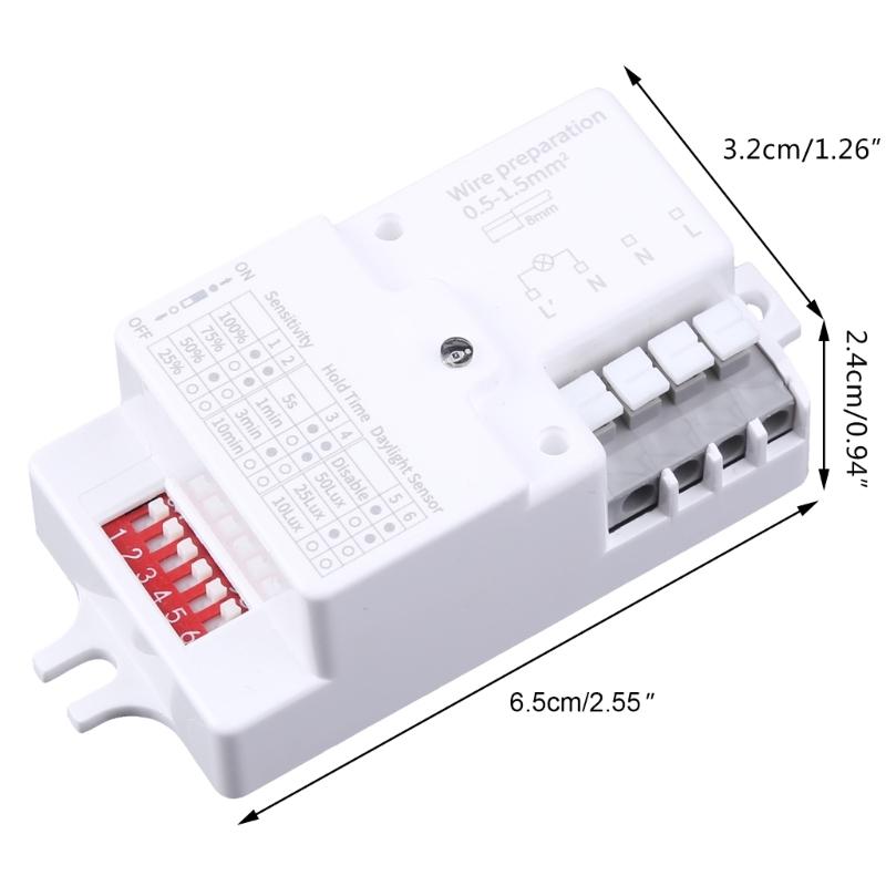 AC 220V-240V/50Hz Mikrowelle Für Radarsensor Bewegungsmelder Für LED-Licht