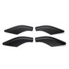 For Land Rover Freelander 2 2006-13 4PCS Black ABS Car Roof Rack Rail End Shell