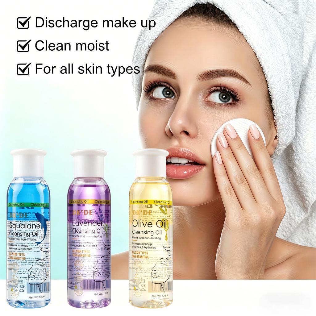 DKDE 3-Color Micellar Water Gentle Cleansing Hydrating Makeup Remover