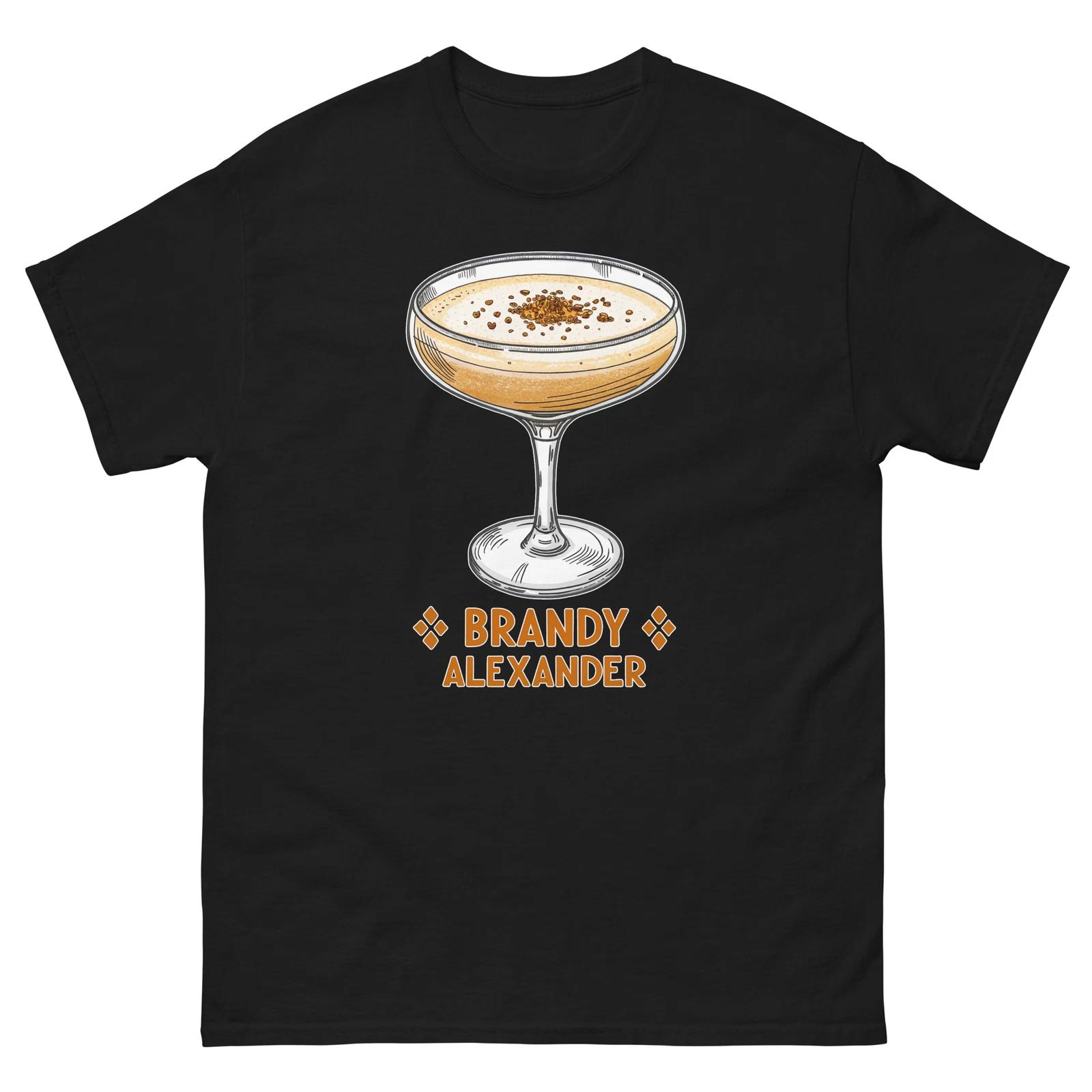 

Brandy Alexander Drink Delicious Popular Beverage T-Shirt 4XL