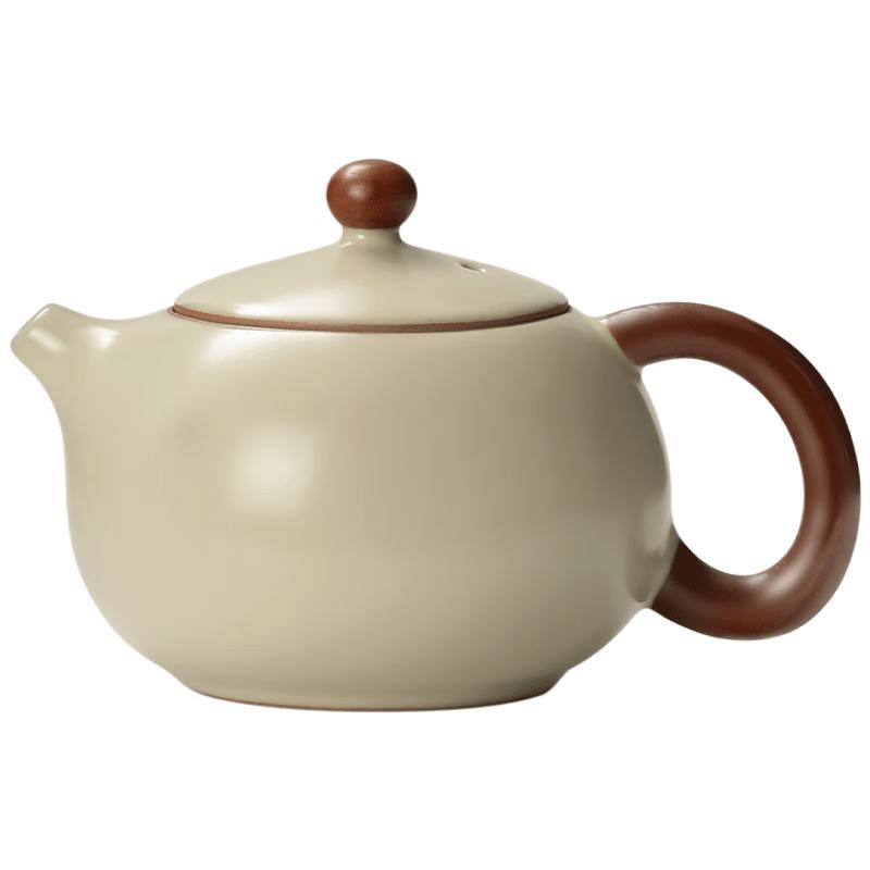 Керамический чайник Сиши из печи Жу
