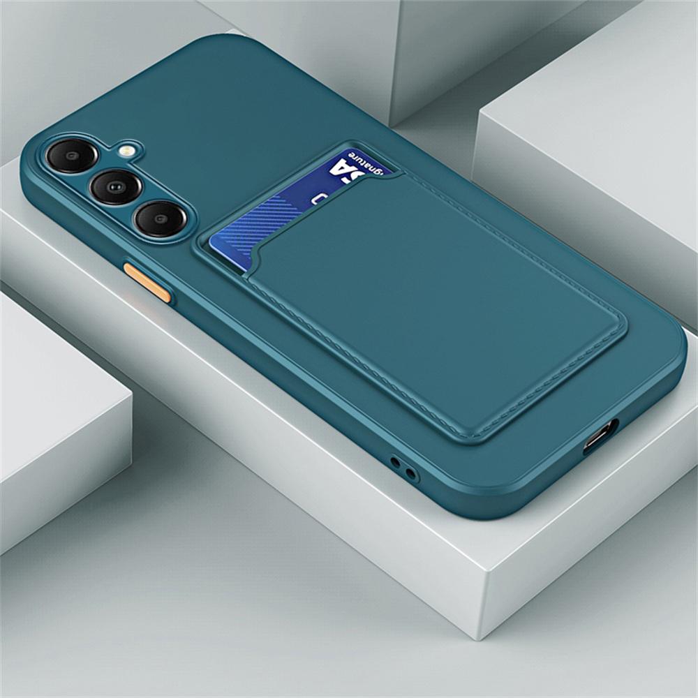 Sumsung A 16 5G Case Colorful Card Bag Back Cover for Samsung Galaxy A16 5G 4G Soft Silicone Shockproof Coque on SamsungA16