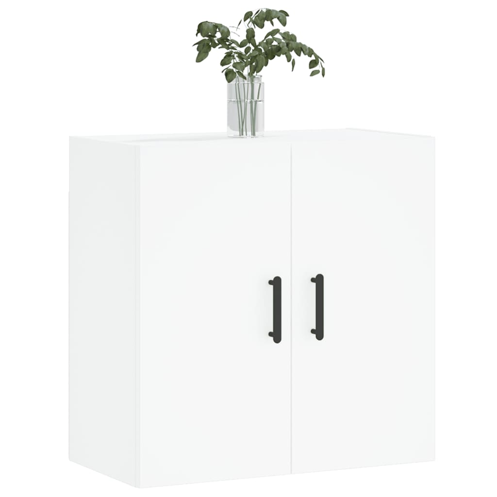 Wall Cabinet White 60 X 31 X 60 Cm Engineered Wood