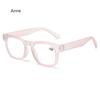 Fashion Elliptic Glasses New Women Anti-Blue Light Computer Eyewear Big Student Reading Eyeglasses Frame Diopters +1.0+4.0