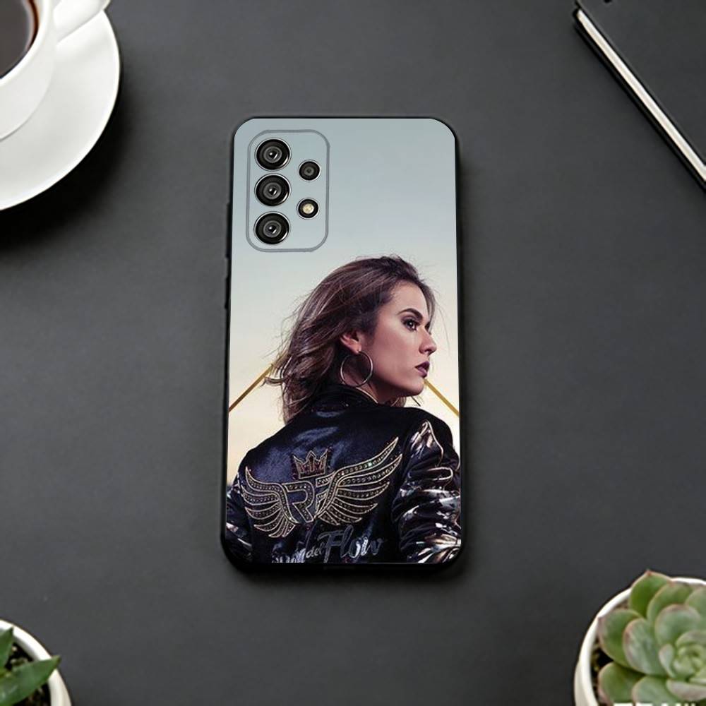 

Queen of Flow La-Reina-Del-Flow Phone Case For Samsung S25,S24,S21,S22,S23,S30,Ultra,S20,Plus,Fe,Lite,Note,10,Black Cover Samsung S30plus5G