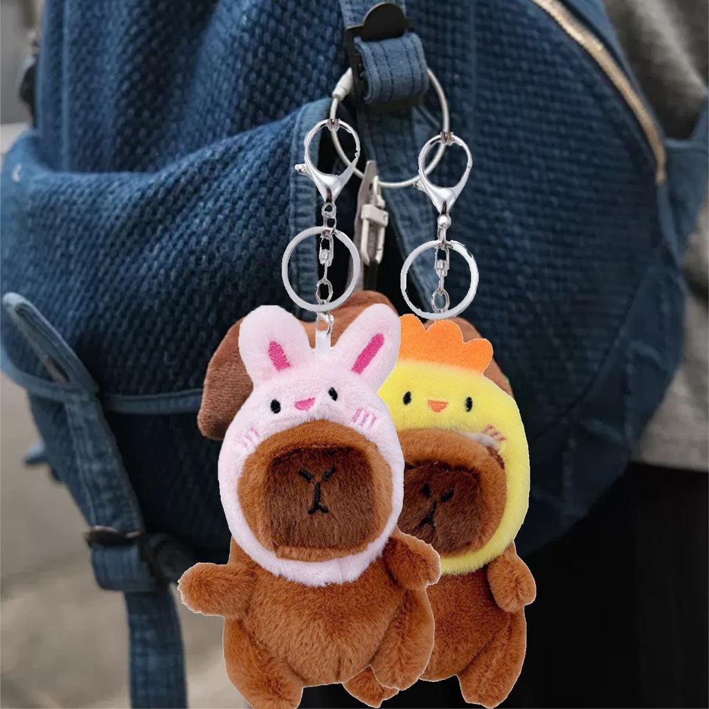 Cute Pendant For Bag, Adorable Keychain, Adorable Squeaky Plush Doll Bag Charm Backpack Pendant For Women