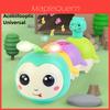 Cartoon Animal Electric Magnetic Swinging Music Light Caterpillar Toy