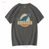 Dinoco Oil 1930 Vintage Womens T Shirt Long or Short Sleeves Vintage Washed Homme Soft Stylish Slightly Streetwear Fashion