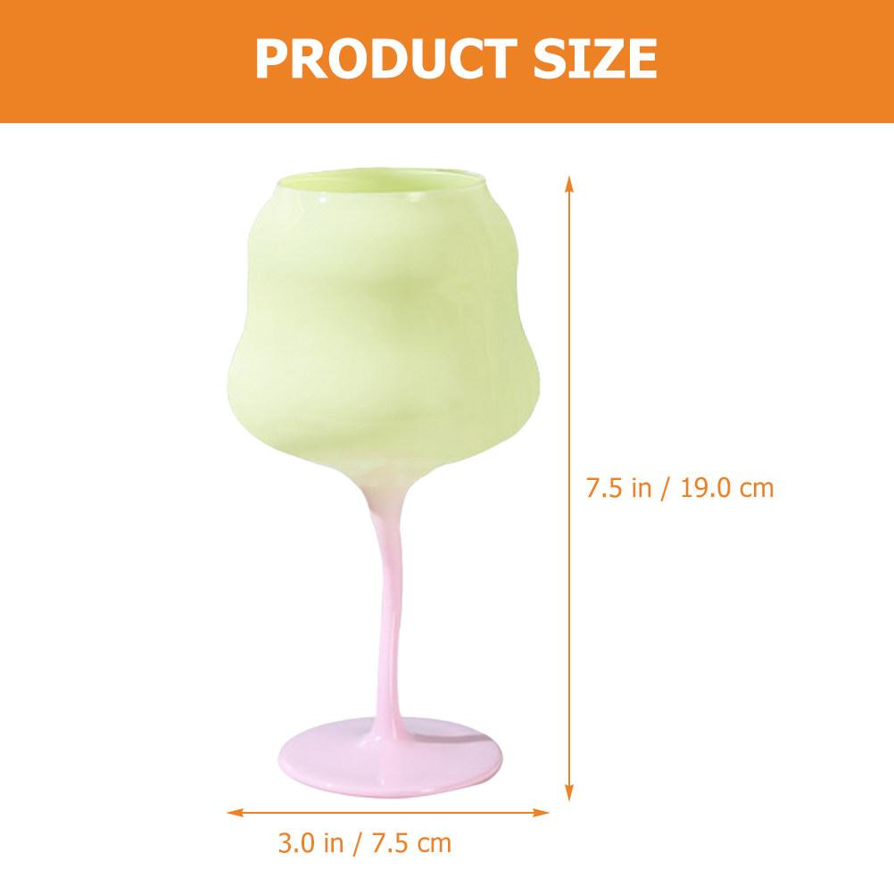 

Pink Twist Crystal Goblet Creative Cup Household Drinks Glass Party Reusable Wine Cups Bar Party Cups зелений