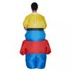Divertente costume gonfiabile da nano cavalcabile