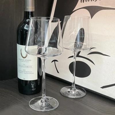 1pc Burgundy Crystal Cup Glass Red Wine Glass Goblet Grape Glass Home Nordic Style Handmade Lead-free Premium Wine Glass
