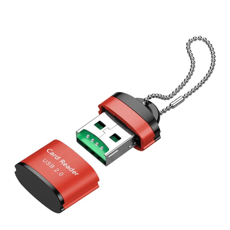 For USB Card Reader USB 2.0 Mini Mobile Phone Memory Card Reader High Speed USB Adapter For Laptop Accessories