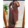 Women Indian Pakistani Kurta Pant Dupatta Set Party Wear Top Tunic Kurti Dress VF-1890