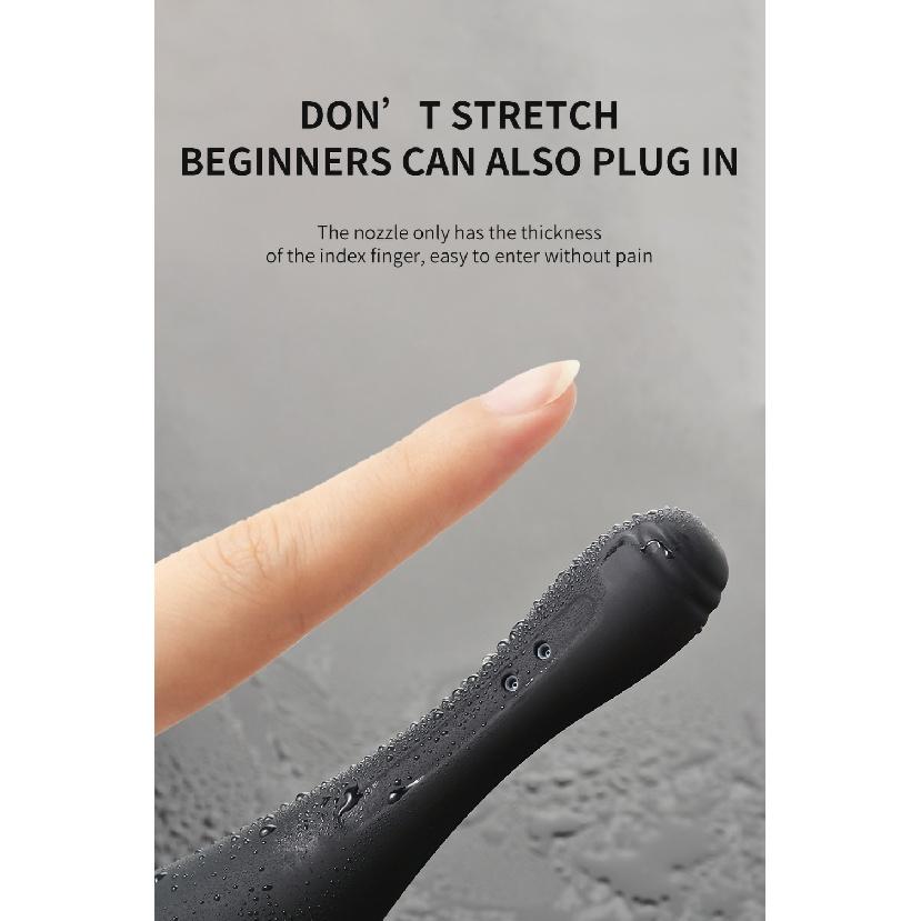 Electric Vaginal Anal Douche Sex Toys for Men Women Anal Plug Cleaning Enema Butt Plug Dildo Extreme Dilator Sex Toys for