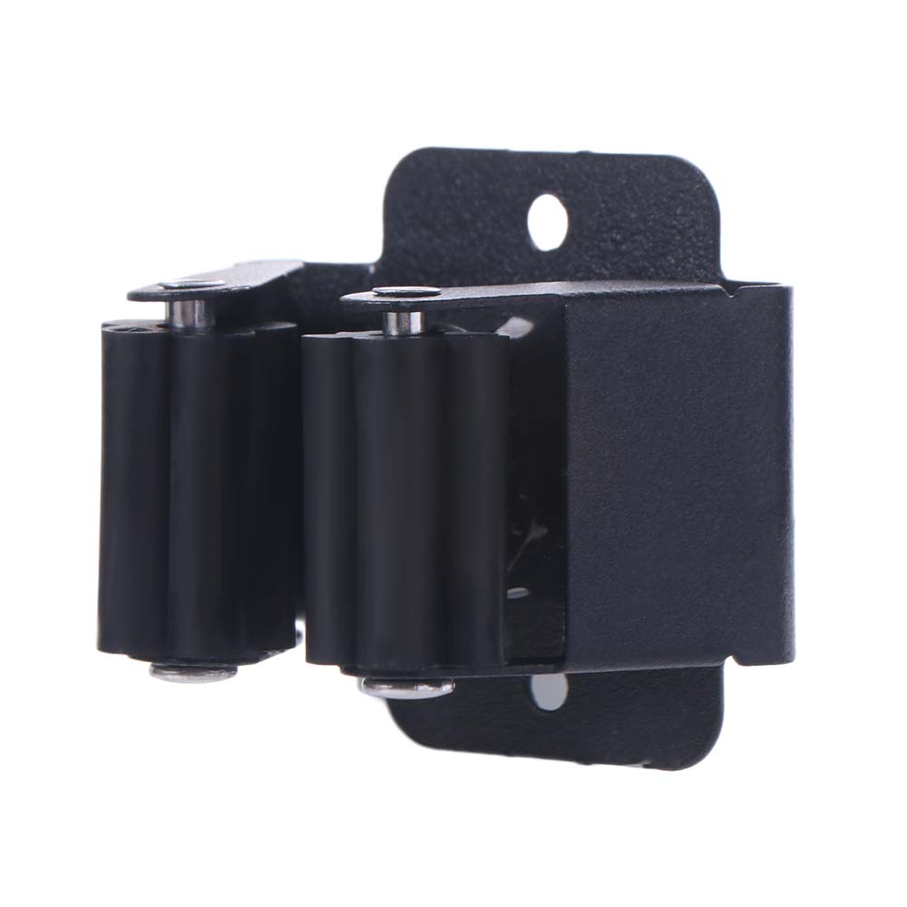 4Pcs with Screws Mop Storage Clips Rack Wall Mounted Brush Broom Hanger  Shelf Accessories