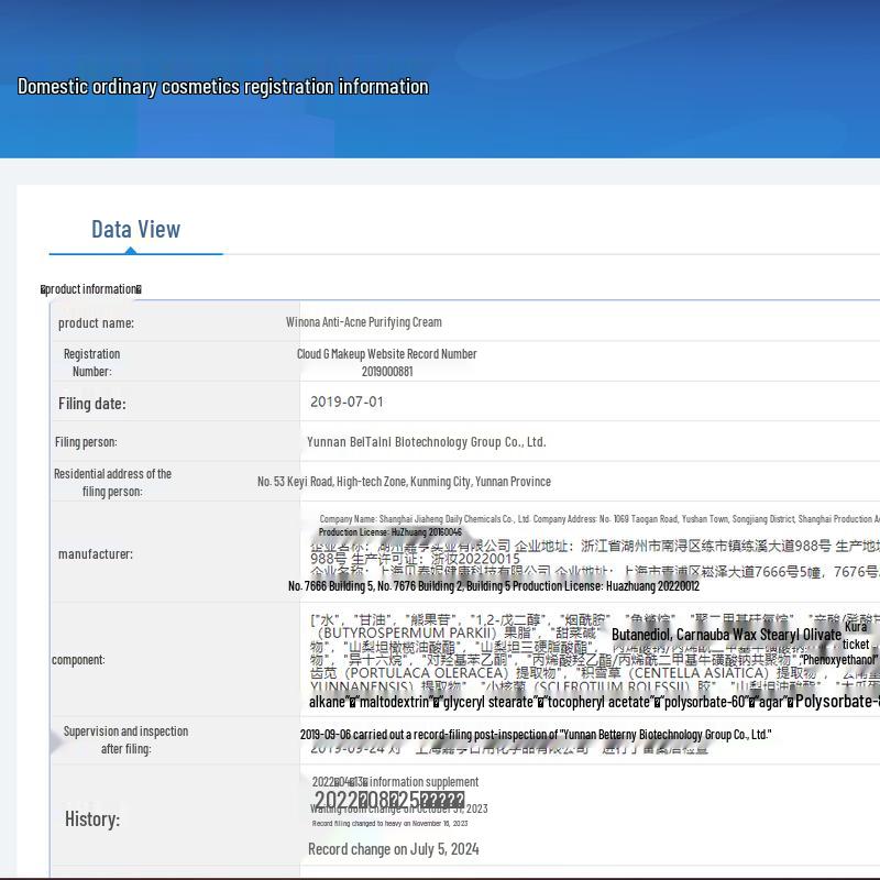 WINONA Skincare Creams