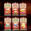 6pcs Traditional Lucky Money Envelopes Cartoon Money Bag 2026 Horse Year Red Envelopes  Celebration