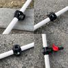 5 Pcs DN32/DN25 Pipe Clamp 1/2" 3/4" Female Thread Garden Agriculture Irrigation Water Pipe Connection Fittings Pipe Saddle Clip
