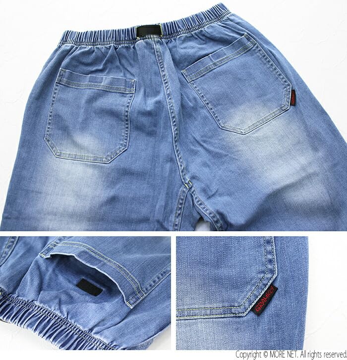 Gramicci Stretch Denim Loose Tapered Ridge Hose | Stretch Denim Loose Tapered Ridge Hose, Größe S: Dunkel Gebraucht