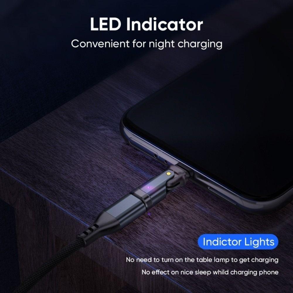 Convertisseur de charge USB-C 180 Degrés Transfert de données rapide Adaptateur USB-A Femelle Charge Rapide