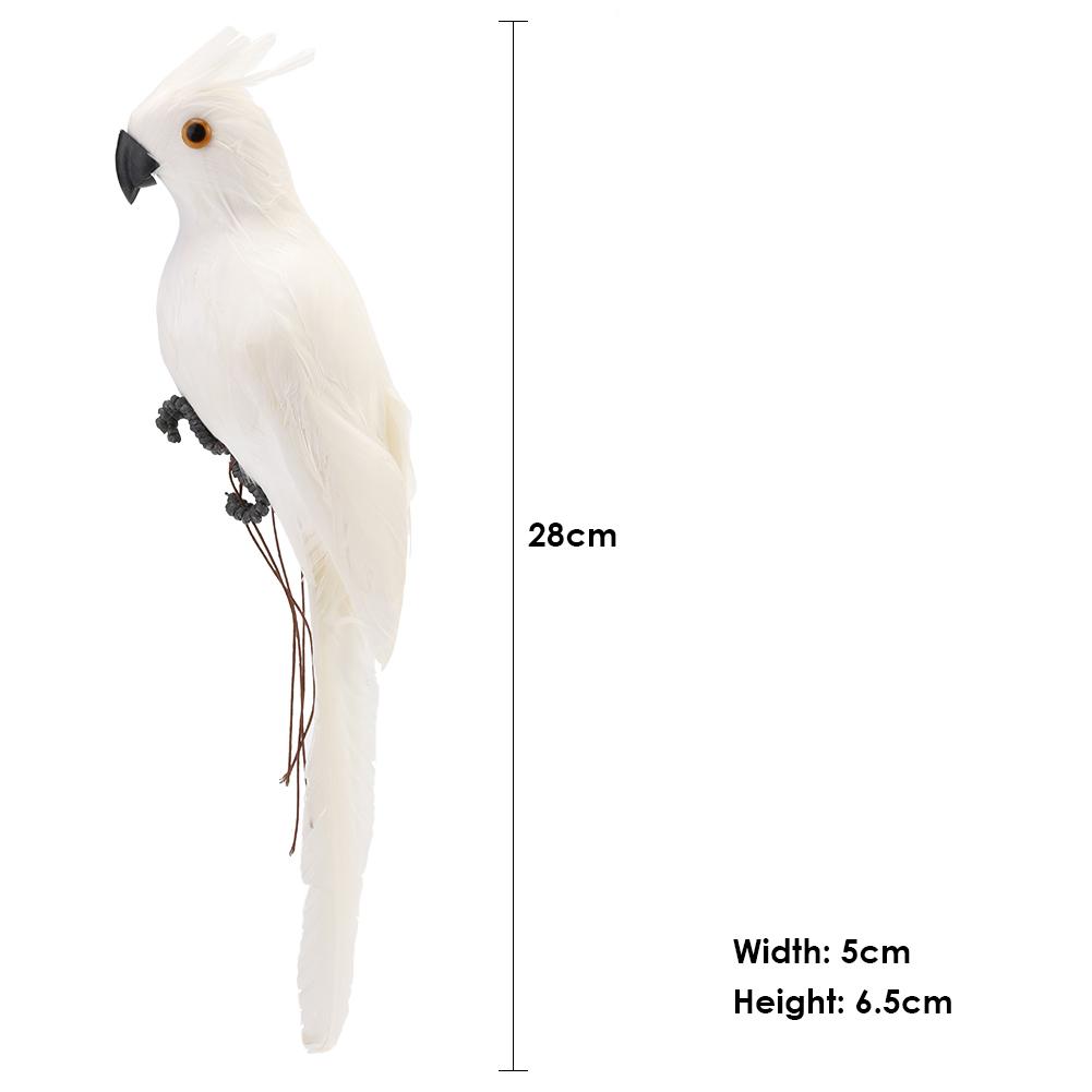 1/2pcs/Pack Cute Artificial Bird Home Table Garden Decoration Ornament Gift for Friend Cute Mini Foam Feather Bird Sparrow Tit