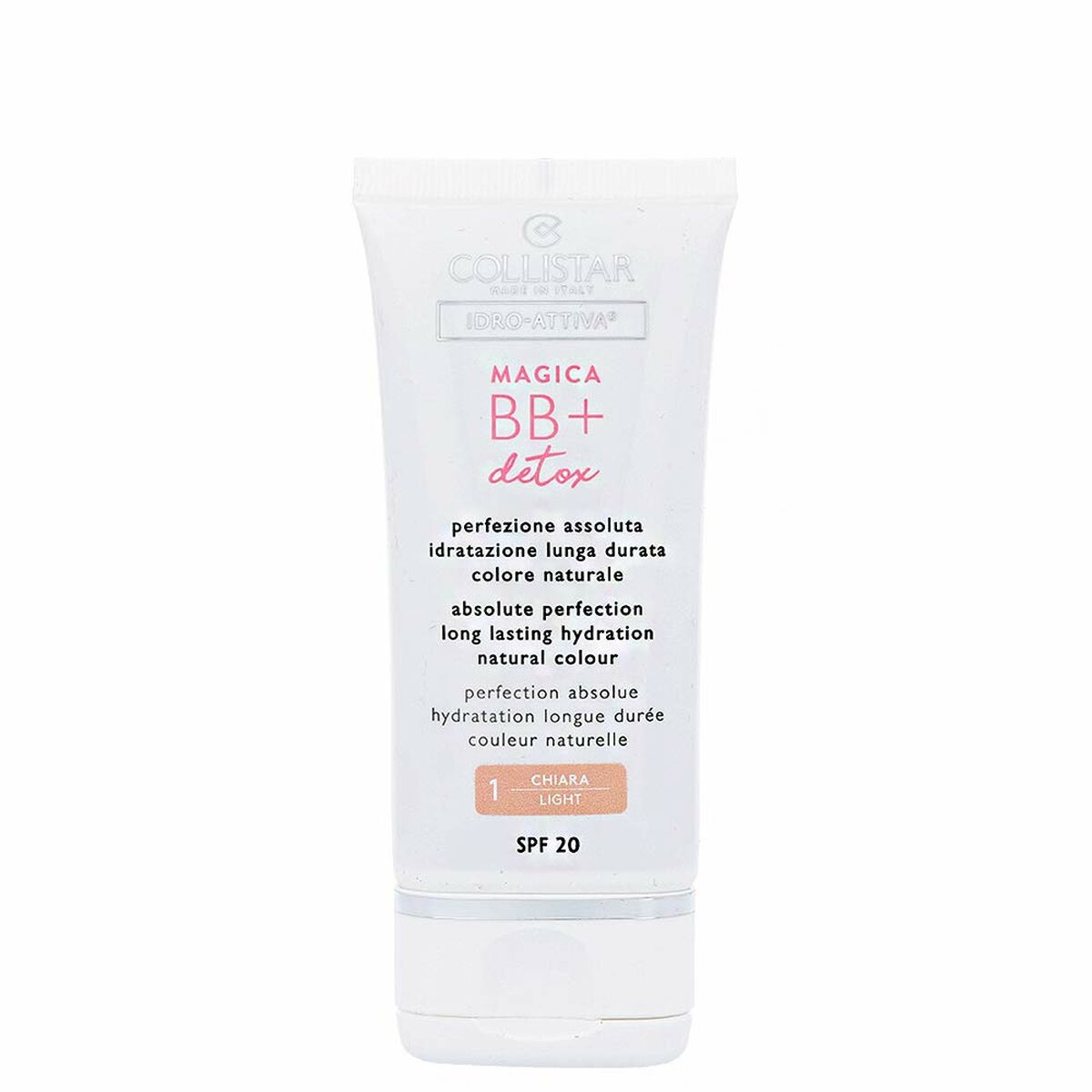 

Sun Cream With Color Collistar Attiva 1-clear Spf 20 50 ml