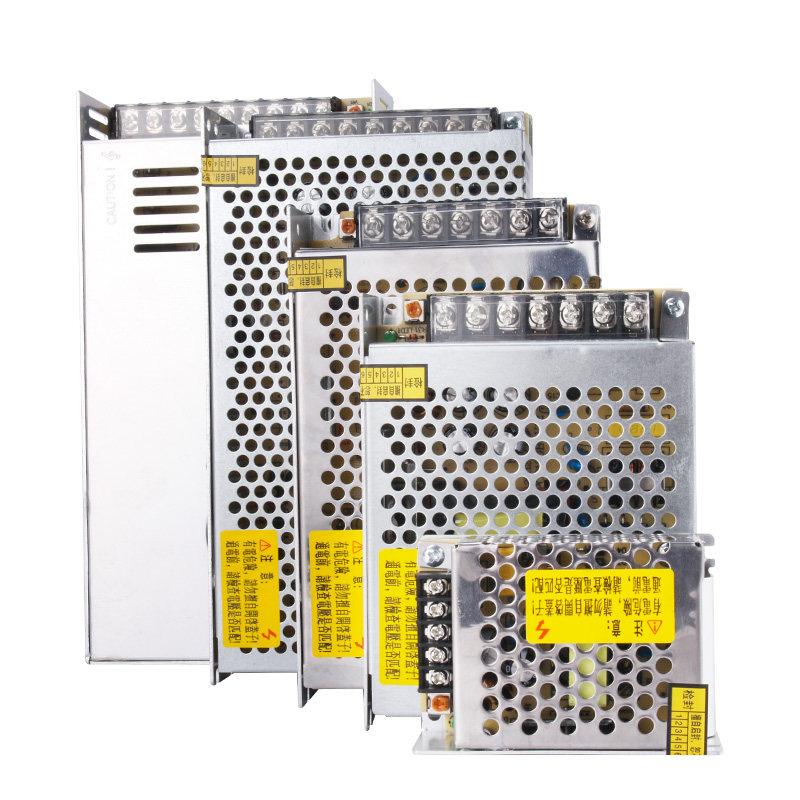 220V to 12V/24V/5V Switching Power Supply, 2A-20A High-Power Transformer for LED Strips & Monitoring Systems