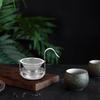 Stainless Steel Tea Strainer Set With Tray Bowl Tea Filter Mesh Sieve Tea Drain Useful Infusers Kitchen Tool Teaware Accessories