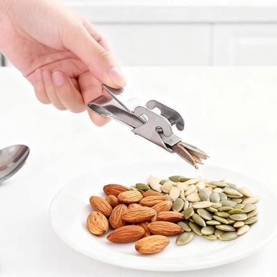 Stainless Steel Melon Seed Peeling Artifact Pistachio Sunflower Seeds Peanut Peeler Shell Opener Multifunctional Kitchen Tool