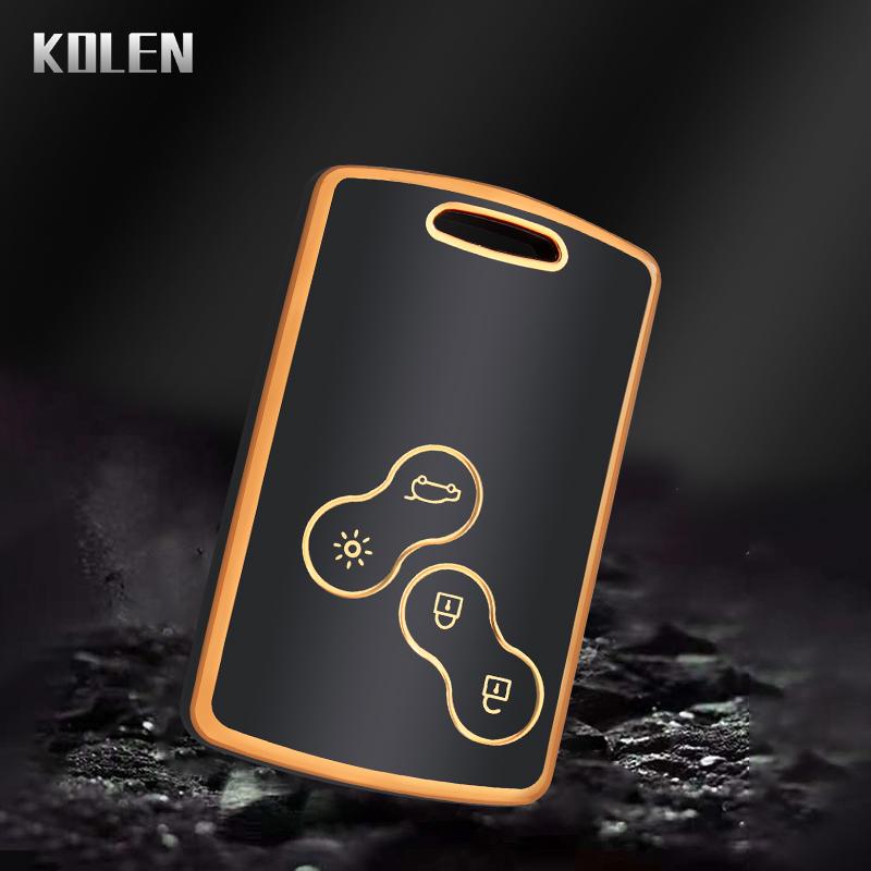 Tpu Car Remote Key Cover Case Shell Fob Holder For Renault Duster Captur Clio Logan Megane 1 2 3 Koleos Scenic Nema Fluence Zoe