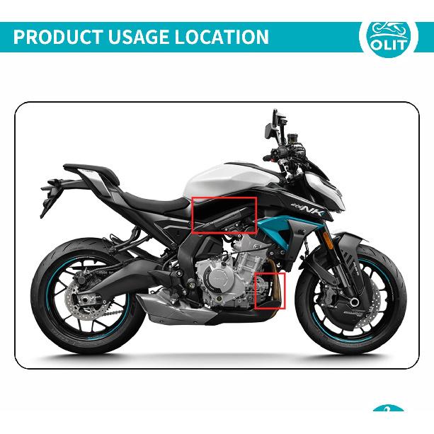 For CFMOTO 675NK 675SR Oil Filter Air Filter CF675 NK SR Engine Element Filter Motorcycle Accessories Original Parts