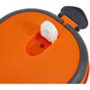 Walfront Stainless Steel Thermal Lunch Box Insulated Food Container 1-Layer Orange Box