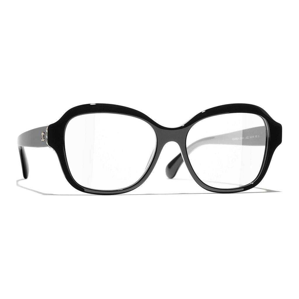 Chanel Chic Casual Versatile Butterfly Sunglasses Women Sunglasses Black CH3439HC622