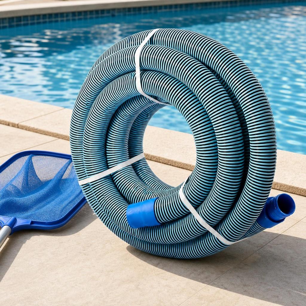 Pool Vacuum Hose Universal Fit Corrugated Long-Lasting