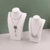 Mannequin Linen Necklace Pendant Chain Jewelry Bust Neck Display Stand Holder