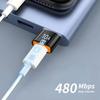 Small USB A To USB C Charging Adapters USB To USB C Adapter, Easy Connecting for Cameras and Headphones Accessory