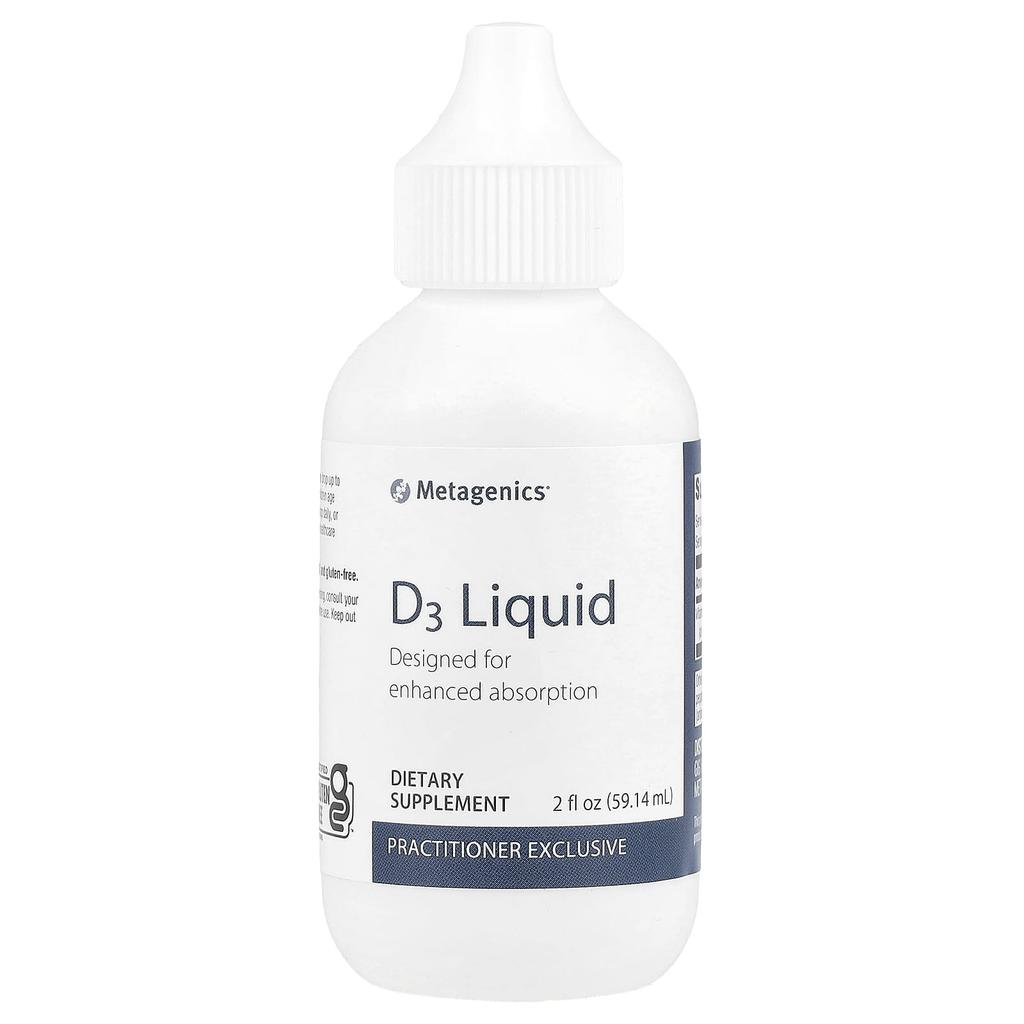 Liquid Vitamin D3, 25Mcg(1,000Iu), 59.14Ml(2Fl Oz)
