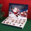 24Grids Christmas Countdown Advent Calendar Empty Boxes DIY Fillable Surprise Gift Box for Kids Christmas Festival New Year 2026
