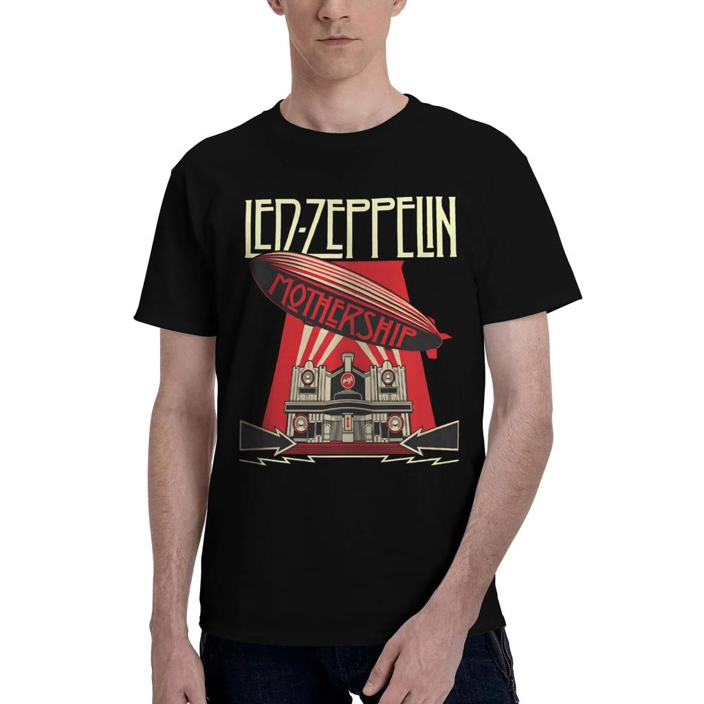 Vintage Led Zeppelin T-shirt Mannen Kinderen Vrouw Zomer Katoen Oversized Los Ademend Casual Dagelijkse Kleding Korte Mouw Tops